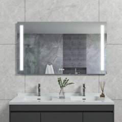 EBS Mars Zrcadlo 120 x 70 cm s LED osvětlením a dotykovými tlačítky