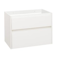 EBS Duomo Skříňka umyvadlová 81 cm, bílá lesklá