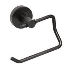 EBS Urban Round Black Držák WC papíru bez krytu, černá mat
