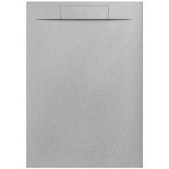 EBS Nilo Sprchová vanička litá 100x70cm, gris claro