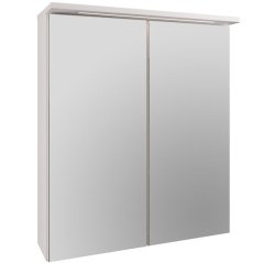 EBS Bianka Galerka s osvětlením 60 cm, bílá lesk