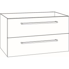 EBS Pure Skříňka umyvadlová 81 cm, zakázková barva K3