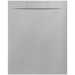 EBS Nilo Sprchová vanička litá 100x80cm, gris claro