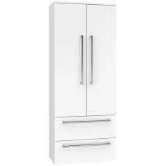 EBS Pure Skříňka vysoká 163x65 cm, bílá