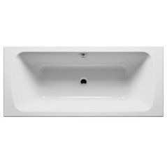 EBS Eterna Obdélníková vana 180x80cm bez noh, bílá lesklá