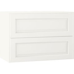 EBS Lasy Skříňka umyvadlová s deskou 83,2 cm, zářivě bílá matná