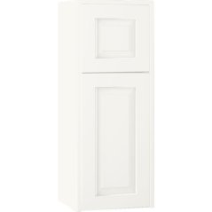 EBS Lasy Střední skříňka, pravá, 88 cm, zářivě bílá matná