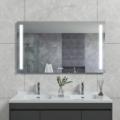 EBS Mars Zrcadlo 160 x 70 cm s LED osvětlením a dotykovými tlačítky