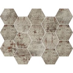 EBS Metalo hexagon 22,5x32,5 silver