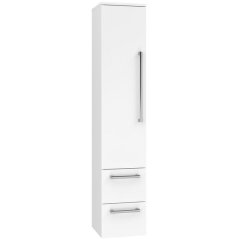 EBS Pure Skříňka vysoká 163x33 cm, bílá, levá