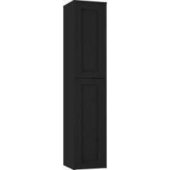 EBS Lasy Vysoká skříňka, pravá, 160 cm, černá matná