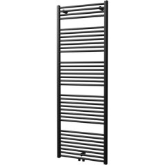 EBS GRANDE G75169RBSP Radiátor 75x169 rovný, středové připojení, černý samet