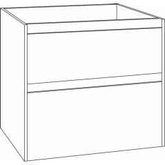 EBS Duomo Skříňka umyvadlová 61 cm, zakázková barva K3