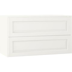 EBS Lasy Skříňka umyvadlová s deskou 103,2 cm, zářivě bílá matná