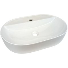 EBS Spin Umyvadlo na desku 61 x 38,5 cm, bílá