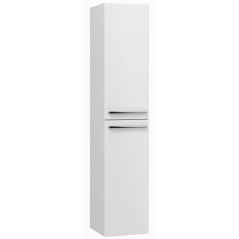 EBS Urban Vysoká skříňka 35x170cm L/P, bílá lesk-madlo chrom