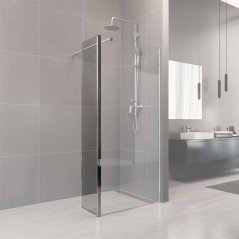 EBS Relax Boční stěna Walk-In 50 cm, pohyblivá, chrom