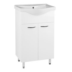 EBS K-Plus Skříňka s umyvadlem 55x90 cm, bílá