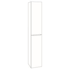 EBS Nevio Skříňka vysoká L/P 35 cm, zakázková barva K2