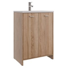 EBS Sofie Skříňka s umyvadlem 60 x 85 cm, dub sonoma