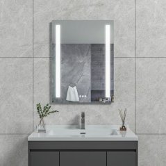 EBS Mars Zrcadlo 60 x 80 cm s LED osvětlením a dotykovými tlačítky