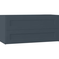 EBS Laca Skříňka umyvadlová s deskou 123,2 cm, hlubinná modř matná