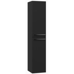 EBS Urban Vysoká skříňka 35x170cm L/P, černá mat-madlo chrom