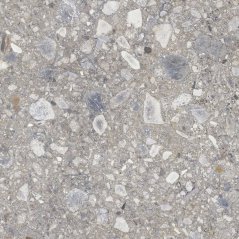 EBS Terrazzo dlažba 60x60 silver matná