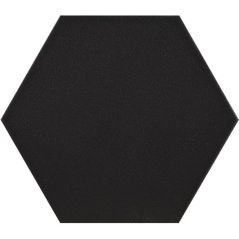 EBS Mayfair dlažba 19,8x22,8 negro hexagon matná