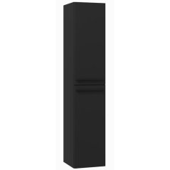 EBS Urban Vysoká skříňka 35x170cm L/P, černá mat-madlo černá