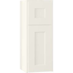 EBS Laca Střední skříňka, pravá, 88 cm, bílá matná