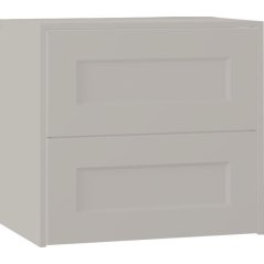 EBS Laca Skříňka umyvadlová s deskou 63,2 cm, šedá matná