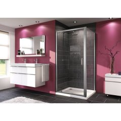 EBS Urban Sprchové dveře pivotové 100 cm, chrom lesk 140705.069.322