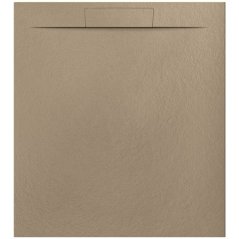 EBS Nilo Sprchová vanička litá 100x90cm, moka