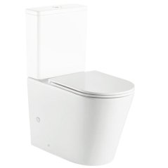 EBS Urban Zvýšená kombi mísa Vortex včetně sedátka, kapotovaná