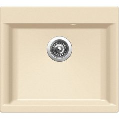 EBS SINE560 sahara granitový jednodřez, 56x50 cm